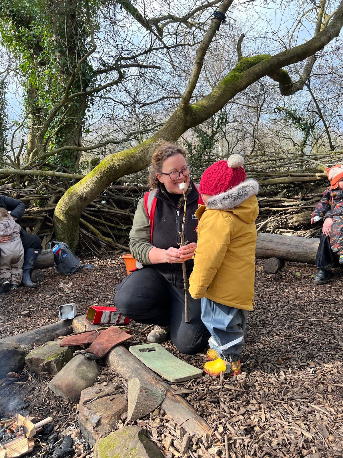 Footprints on the Moon Forest School and Nursery - Activity